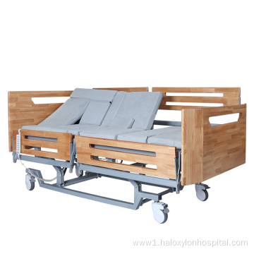 Adjustable height examination hospital bed for sale